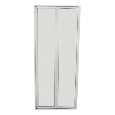 Bi-Fold Shower Door and Frame 160cm x 64cm - 1600X640MM BI-FOLD