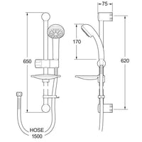 Core Single Mode Signature Shower Kit - SIGKITS01