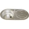 Twig Stainless Steel Sink 850mm x 450mm - W0279