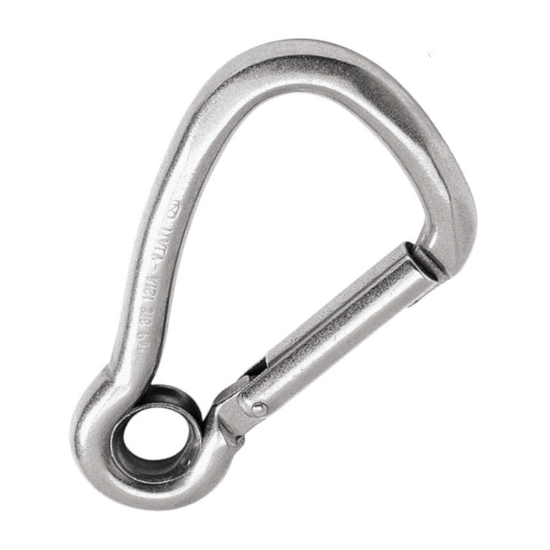Kong Load Rated SS Carabiners Asymmetric with Eye