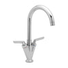 Swan Twin Lever Kitchen / Galley Monoblock Mixer Tap Chrome - GKT007 (TS77)