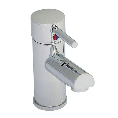 Risby Single Lever Basin Monoblock Mixer Tap Chrome - GBB05