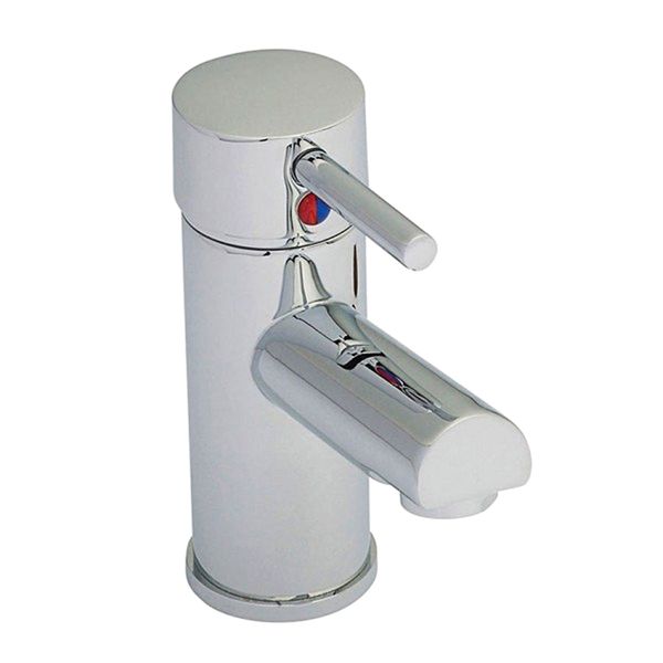 Risby Single Lever Basin Monoblock Mixer Tap Chrome - GBB05