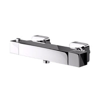 Horizontal Square Thermostatic Shower Mixer Valve Chrome - SMV004