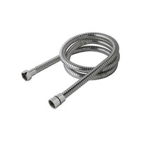 Shower Hose Chrome 1.5 Metre Double Interlock Nut & Cone Style P606