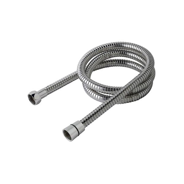 Shower Hose Chrome 1.5 Metre Double Interlock Nut & Cone Style P606