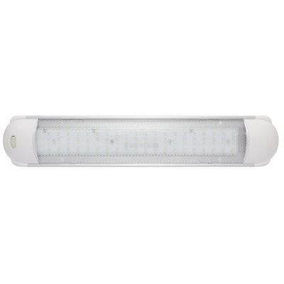 White Strip Light Natural LED (60) with Switch 10-30V - 01808-WH