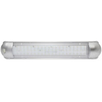 Silver Strip Light Natural LED (60) with Switch 10-30V - 01808-SL