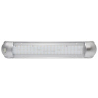 Silver Strip Light Warm LED (60) with Switch 10-30V - 01808-WSL