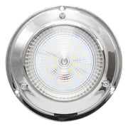 12V Stainless Steel Dome Light Warm White LED 106mm 3" Dome - 00532-WSLD