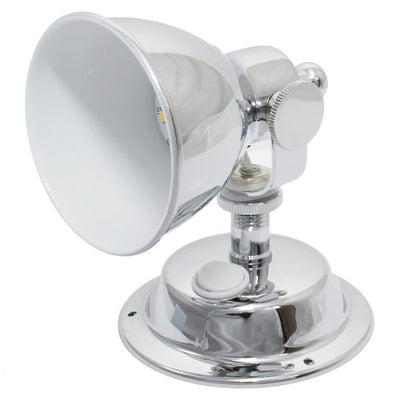 LED Adjustable Reading Light Chrome Warm White 12V - 00942-CPHD