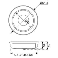 LED Recessed Downlight - by Talamex