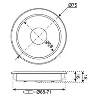 LED Recessed Downlight - by Talamex