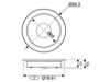 LED Recessed Downlight - by Talamex
