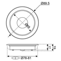 LED Recessed Downlight - by Talamex