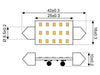 LED Festoon - by Talamex