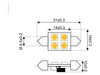 LED Festoon - by Talamex