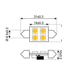 LED Festoon - by Talamex