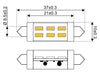 LED Festoon - by Talamex