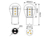 Super LED BA15D/BA15S/BA9S - by Talamex
