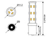 Super LED BA15D/BA15S/BA9S - by Talamex