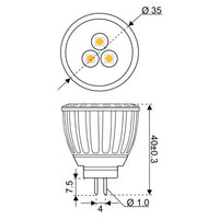 LED GU4 / GU5.3 - by Talamex
