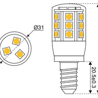 LED E14/27 - by Talamex