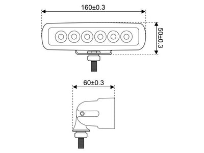 LED Searchlight - by Talamex