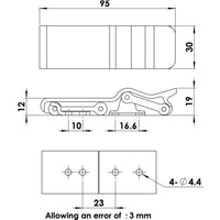 Flexible Latch And Catch Locks - by Talamex