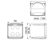 Folding Drinkholder - by Talamex