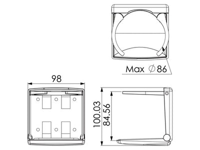 Folding Drinkholder - by Talamex