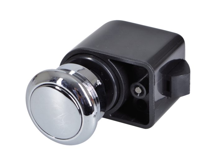 Self-latching Push Button Cabinet Latches - by Talamex