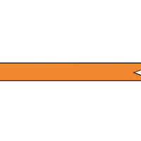 Orange Pennant - by Talamex