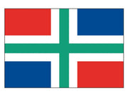 Provincial Flag Groningen - by Talamex