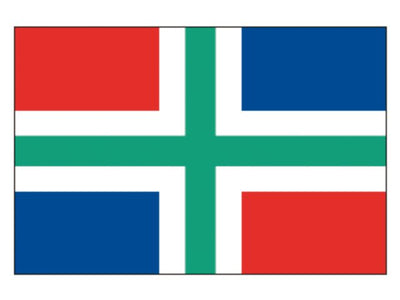 Provincial Flag Groningen - by Talamex
