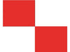 Signal Flags Size 30 X 36cm - by Talamex