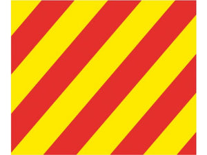 Signal Flags Size 30 X 36cm - by Talamex
