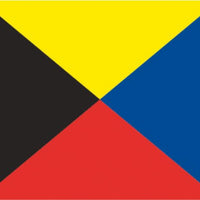 Signal Flags Size 30 X 36cm - by Talamex