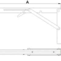 Table Hinge Stainless Steel - by Talamex