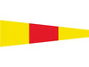 Signal Flags Numbers Size 25 X 88cm - by Talamex