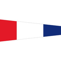 Signal Flags Numbers Size 25 X 88cm - by Talamex
