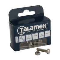 Hexagon Bolt Incl. Hexagon Nut - by Talamex