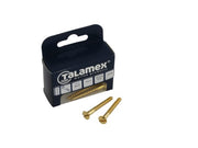 Brass Wood Screw Counter Head DIN 95 - by Talamex