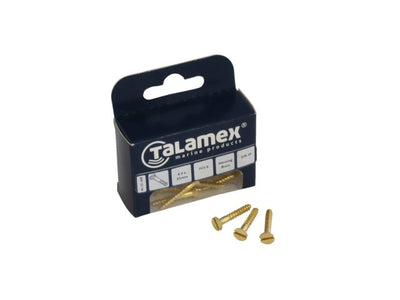 Brass Wood Screw Countersunk DIN 97 - by Talamex