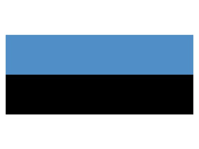 Estonia Flag - by Talamex