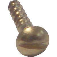 Brass Wood Screw Counter Raised Head DIN 96 - by Talamex