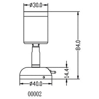 LED Reading Lamps Chrome Plated - by Talamex