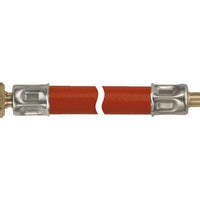 Gas Hose ¼" Left-handed Thread X 8mm Left Hose Tail Smooth - by Talamex