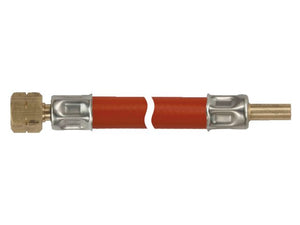 Gas Hose ¼" Left-handed Thread X 8mm Left Hose Tail Smooth - by Talamex