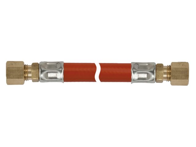 Gas Hose 8mm Compression X 8mm Compression - by Talamex
